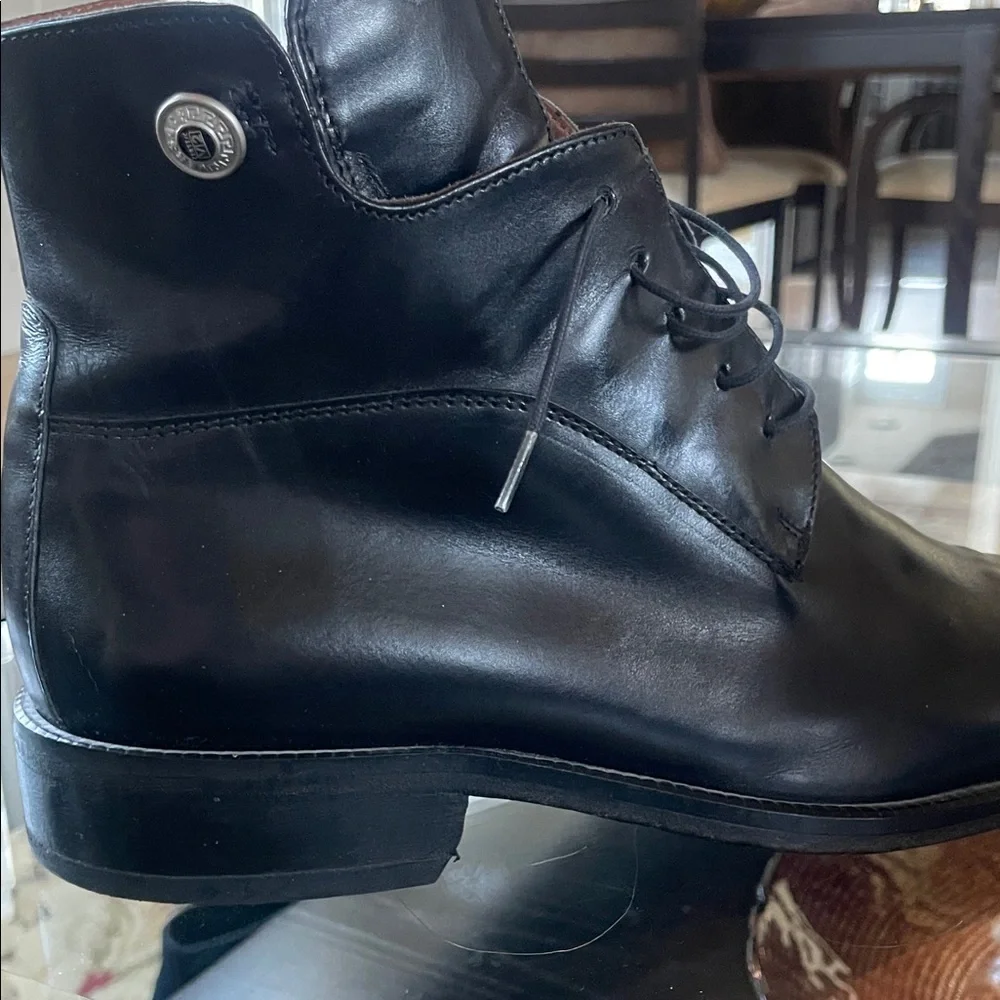 Versace Classic V2 Authentic Men's Black Leather Boots Size 42.5 (Men’s US 9.5)